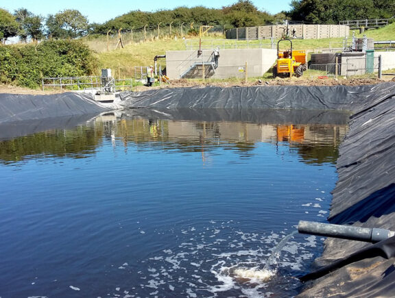 Lagoon repair and refurbishment