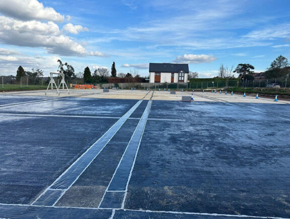 Reservoir roof refurbishment