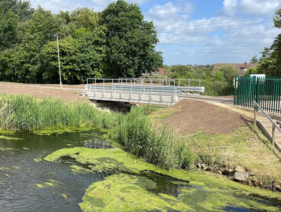 Pumping station bridge replacement