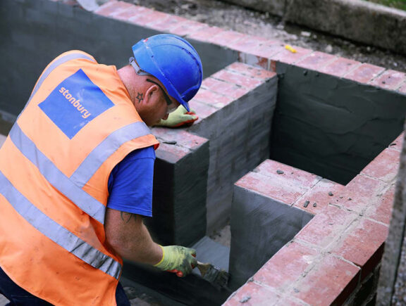 Sludge tank refurbishment