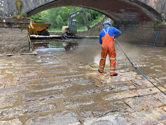 Spillway & head wall maintenance & repair