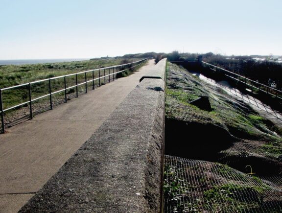 Embankment and flood wall repairs