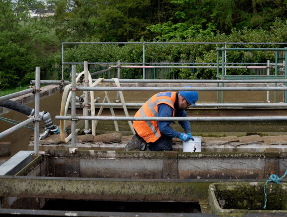 Refurbishment of treatment tanks