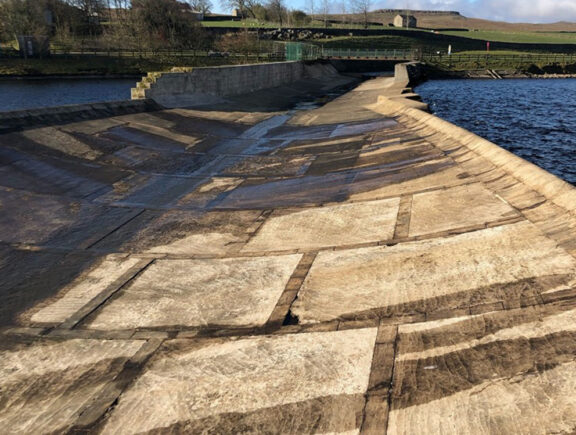 Spillway refurbishment