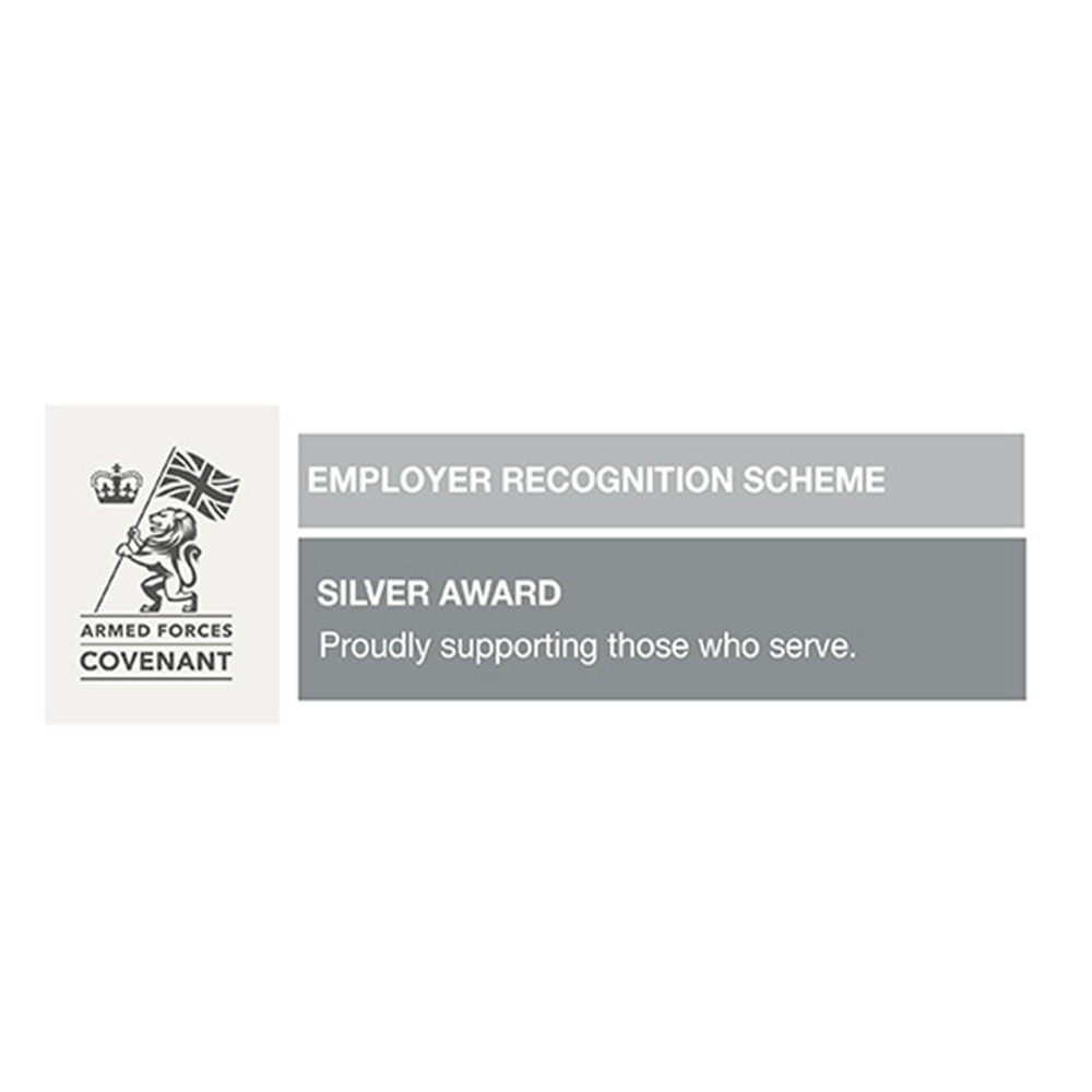 Silver Award for Defence Employer Recognition Scheme (ERS)