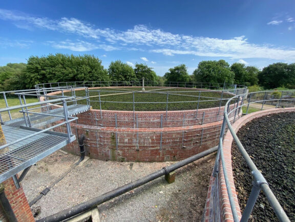 Live repairs to bio-filter beds