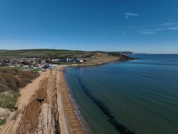 Coastal erosion works
