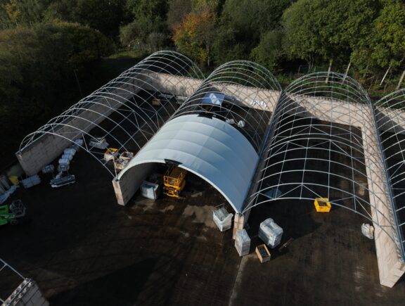 Biosolid storage scheme