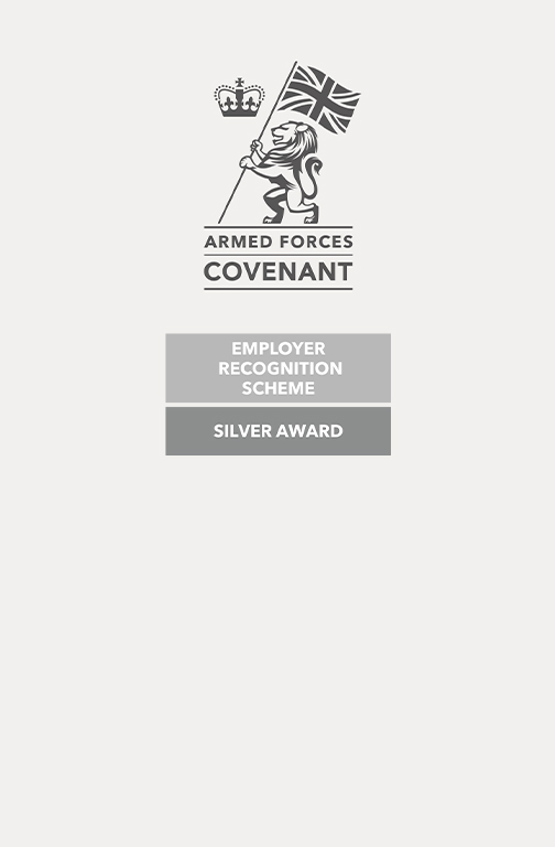 Ministry of Defence Employer Recognition Scheme (ERS) Silver Award Achievement